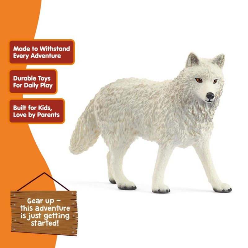 Figurita de juguete Schleich Lobo Ártico 14880