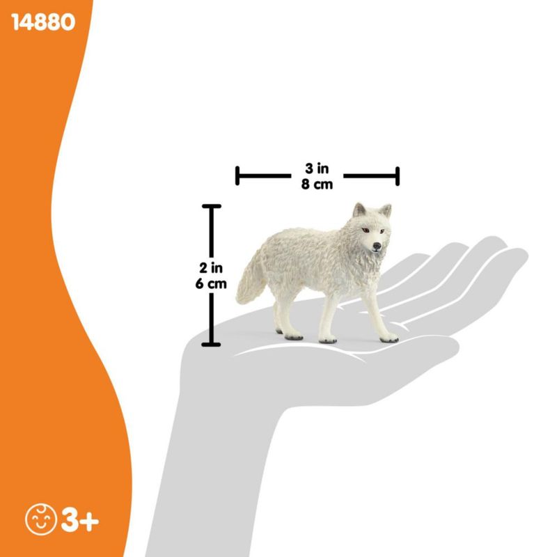 Figurita de juguete Schleich Lobo Ártico 14880