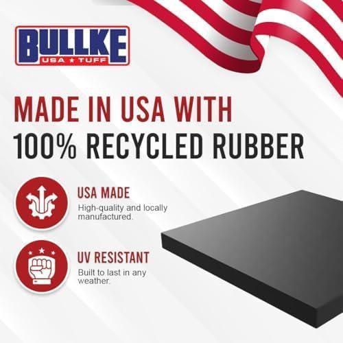 Almohadillas de caucho resistente 23 cm para gato nivelador de autocaravana bullke paquete de 4