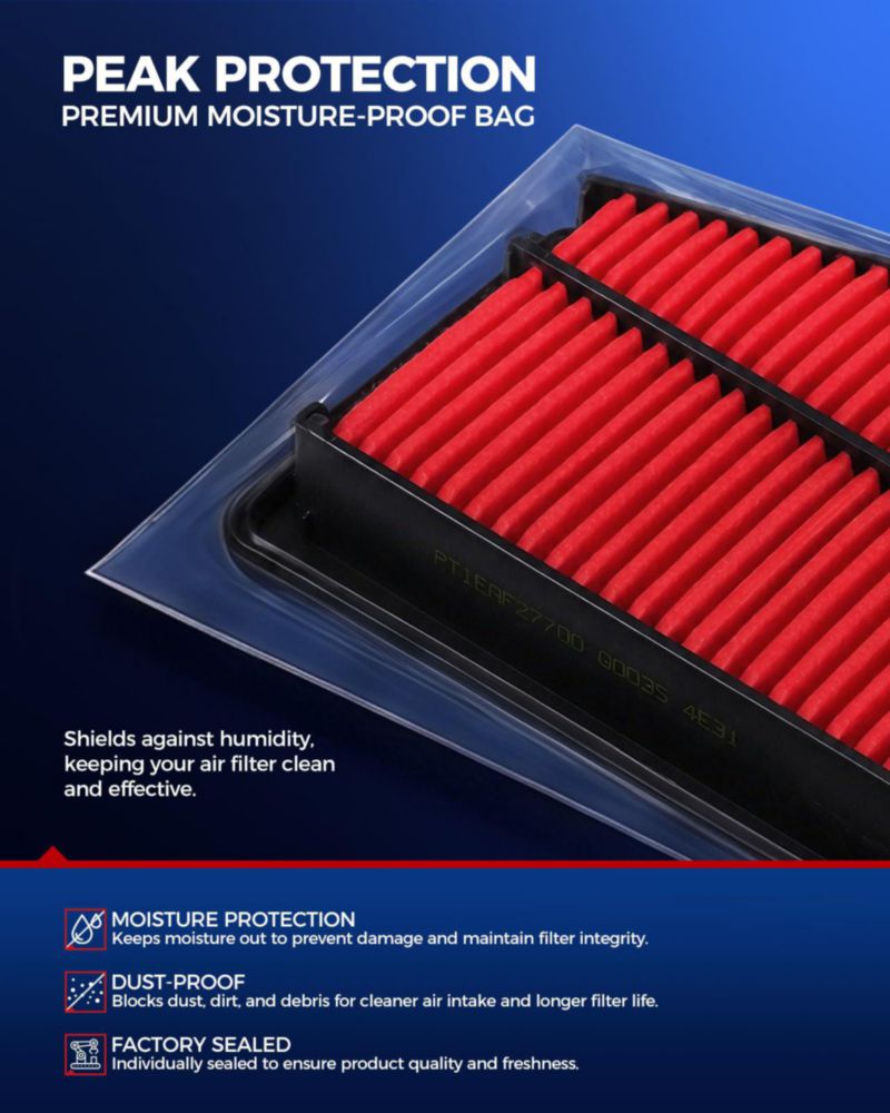 Filtro de aire KAX para Honda Accord 2008-2012 2.4L