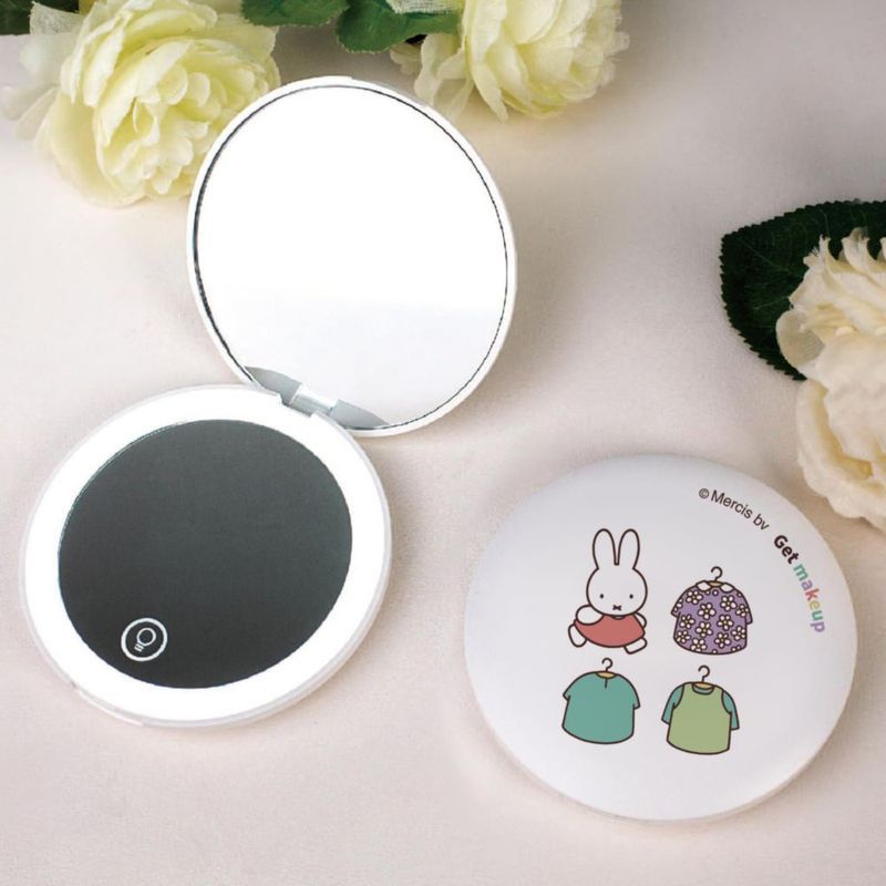 Espejo de Maquillaje MIPOW Plegable LED 1x/10x de Viaje
