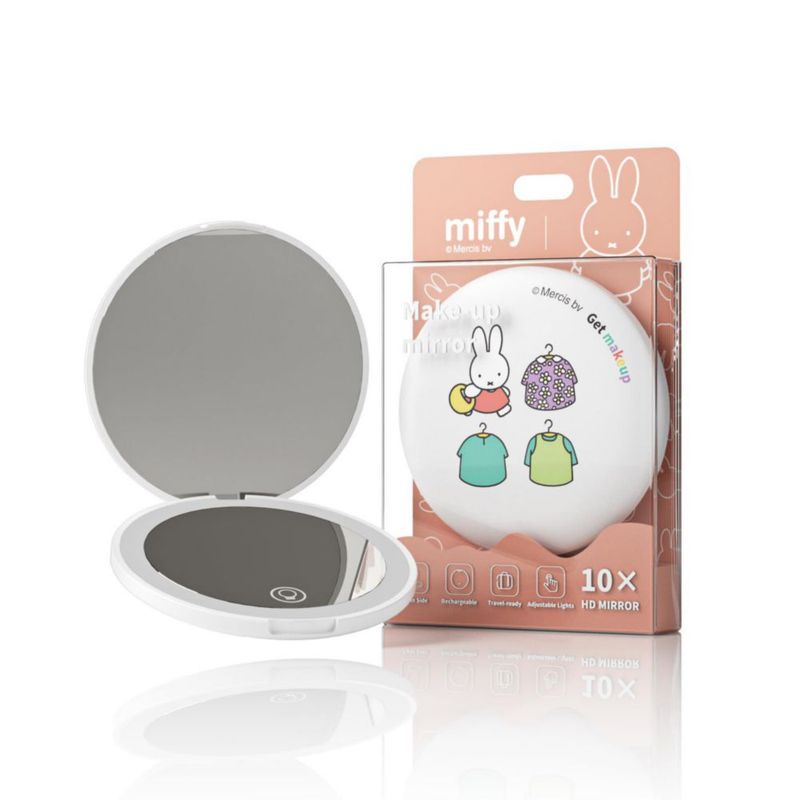 Espejo de Maquillaje MIPOW Plegable LED 1x/10x de Viaje