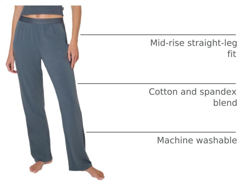 PANTALONES Hanes Originals 76 cm Pantalones de descanso para mujer