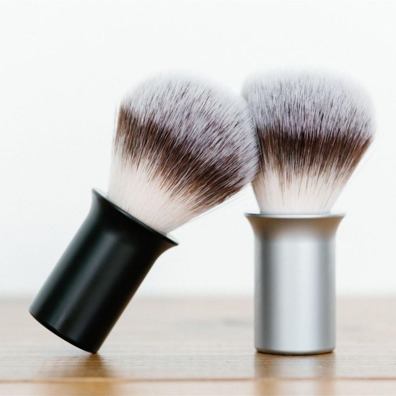 Cepillo de Afeitar Sintético Silvertip con Acabado Mate – SUPPLY