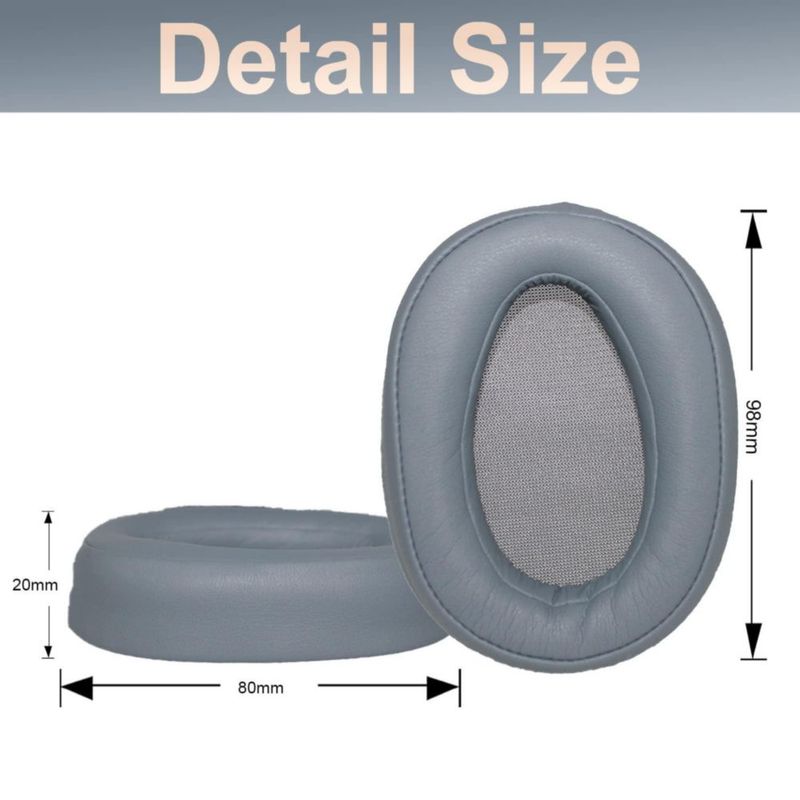 Almohadillas Adhiper para Sony WH-H900N (Azul Luna)