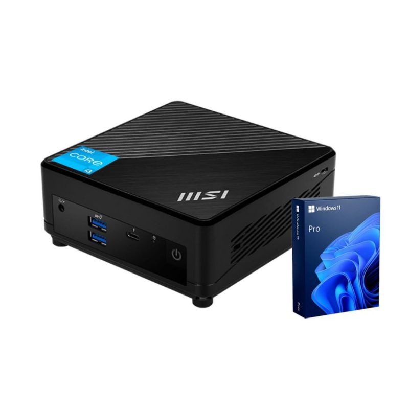 Mini PC MSI Cubi 5 Pro 8 GB RAM 256 GB SSD Windows 11 Pro