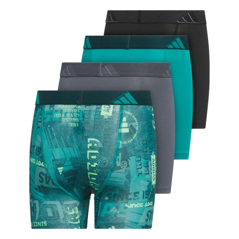 Bóxer adidas Pack 3/4 de microfibra para niños