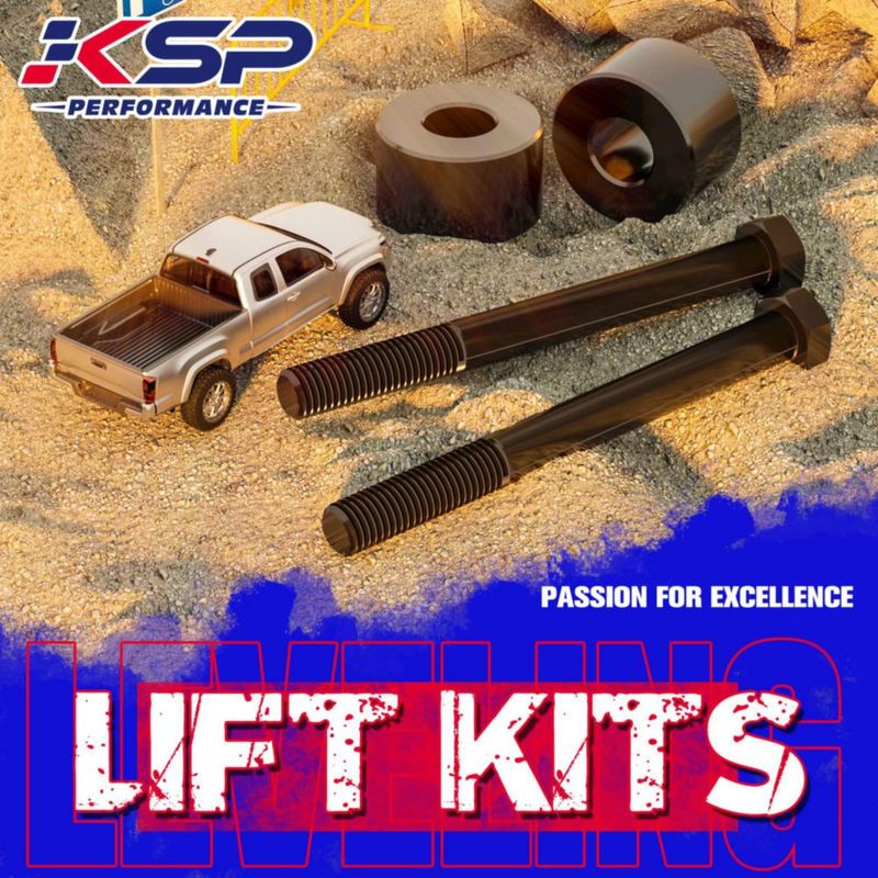 Kit de descenso de diferencial KSP PERFORMANCE para Toyota Tacoma y 4Runner – Aluminio CNC