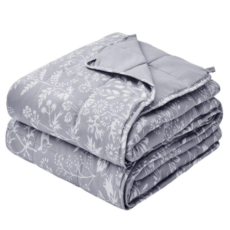 Manta con peso yescool 9 kg Twin gris perla