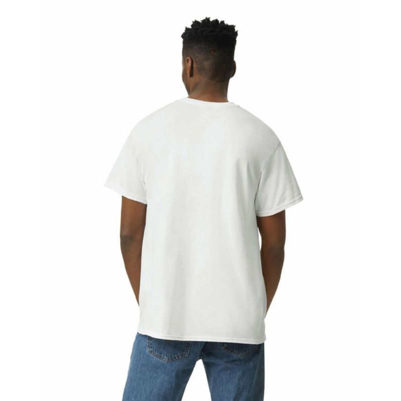 Camiseta Gildan G2000 10 unidades blanca 2XL