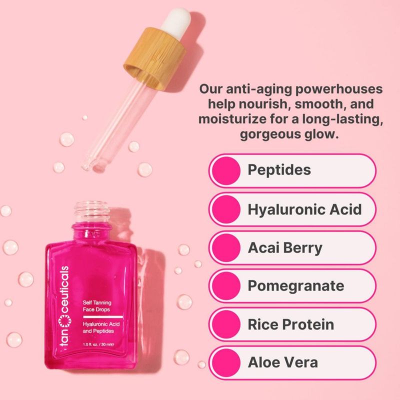 Gotas Autobronceadoras Faciales Tanceuticals 30 ml Veganas