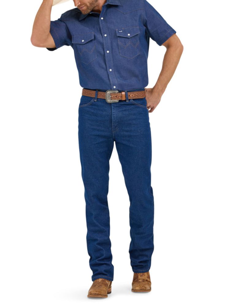 PANTALONES Wrangler 0936 Corte Entallado 86 cm x 81 cm Índigo
