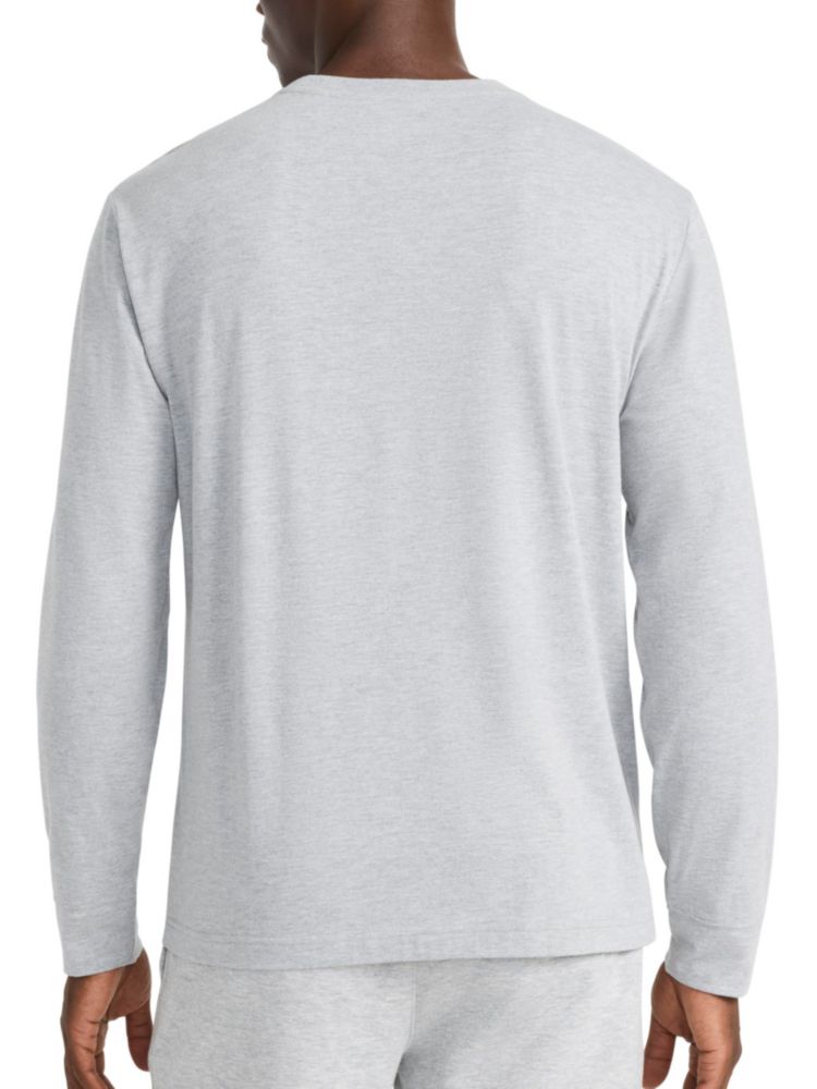 Camisa Reebok Volt Talla Grande Gris Jaspeado Stretch