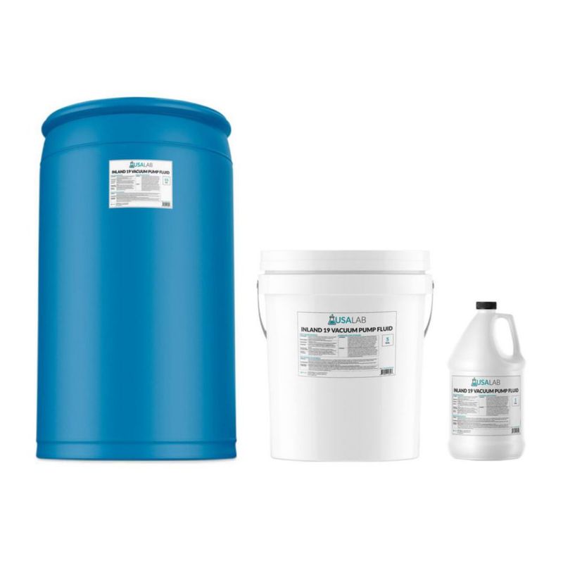 Aceite para bomba de vacío Inland 19 de USA Lab para Edwards Welch Leybold Agilent de larga vida útil destilado molecularmente para minimizar el
