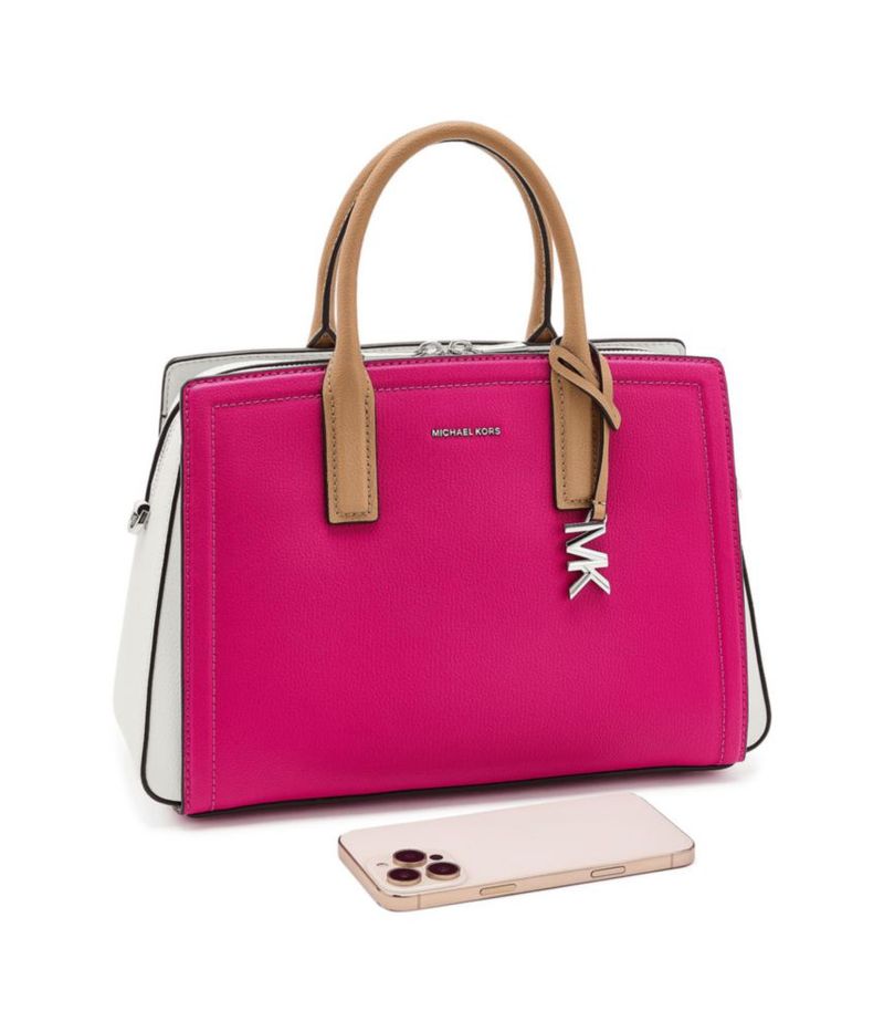 Bolso Michael Kors Laila Raspberry Multi Talla Única (Mediano)
