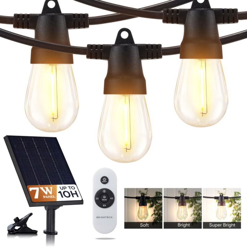 Luces de cadena Brightech 7W 3000K con control remoto