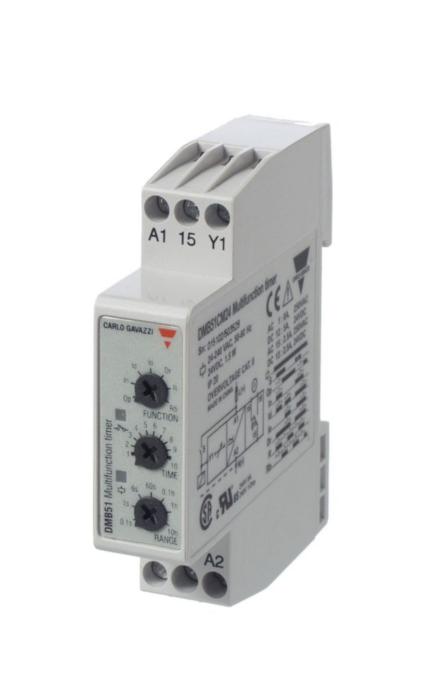 Temporizador Best Price Square DMB51CM24 24-240 VAC/DC