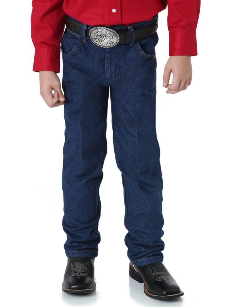 PANTALONES Wrangler para Niños 13MWZ Corte Vaquero talla 6 índigo prelavado