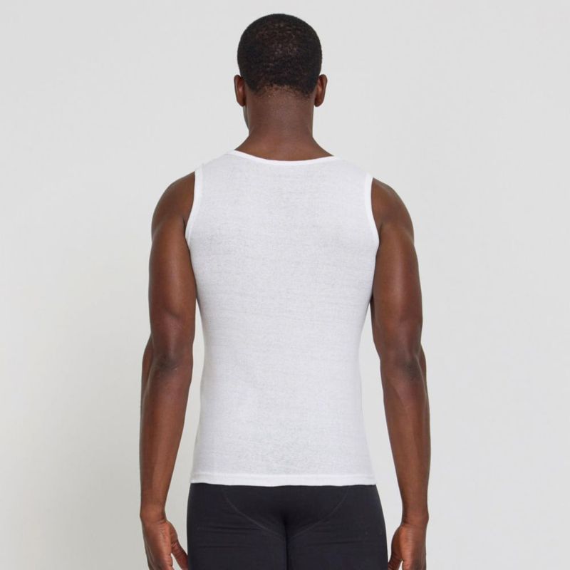 Top sin mangas True Religion 5‑pack de algodón canalé para hombre