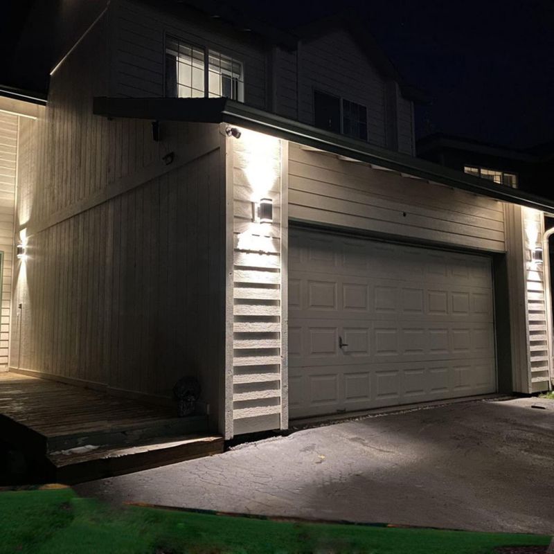 Aplique LED de pared rosykite con sensor de atardecer a amanecer