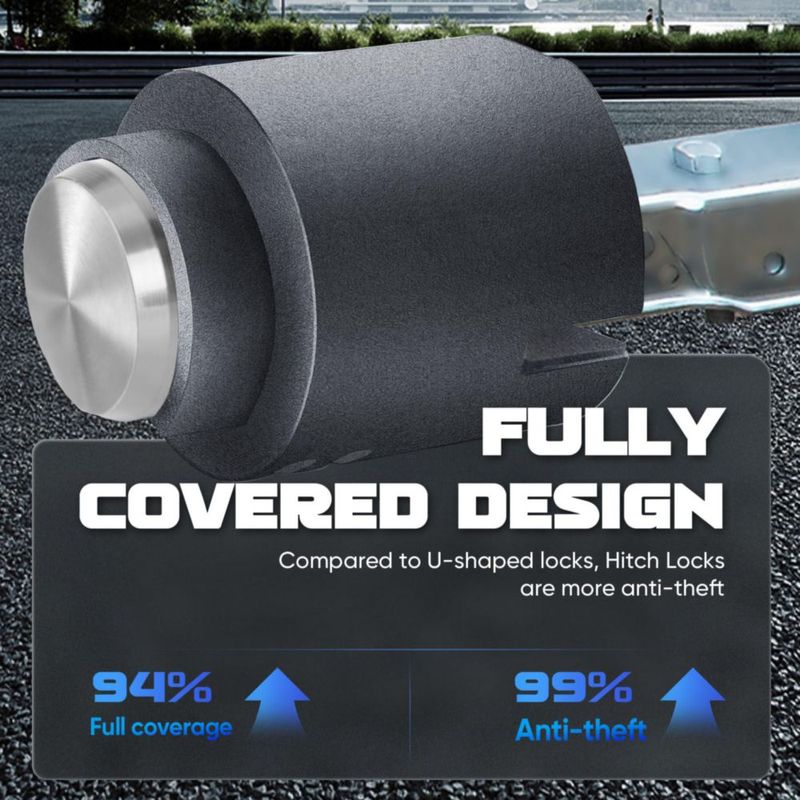 Candado para Remolque FixOasis 2-5/16" 2" Acoplador Bulldog