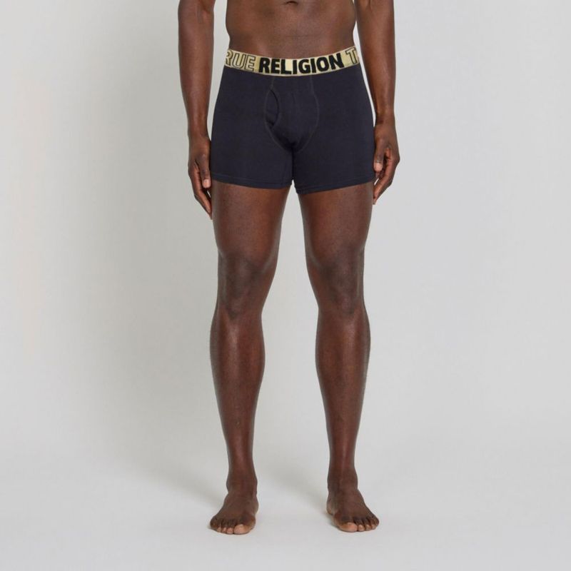 Boxer True Religion para Hombre - Pack de 6 (Rojo/Negro)