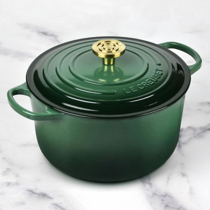 Olla Holandesa Le Creuset 65 L Artichaut de Hierro Fundido Esmaltado