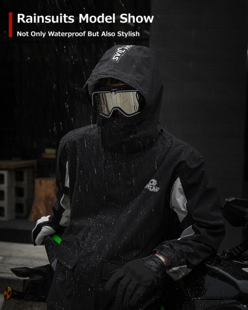 Traje impermeable IRON JIA'S para motocicleta
