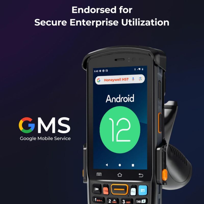 Escáner de códigos de barras MUNBYN 082Pro Android 12 IP67