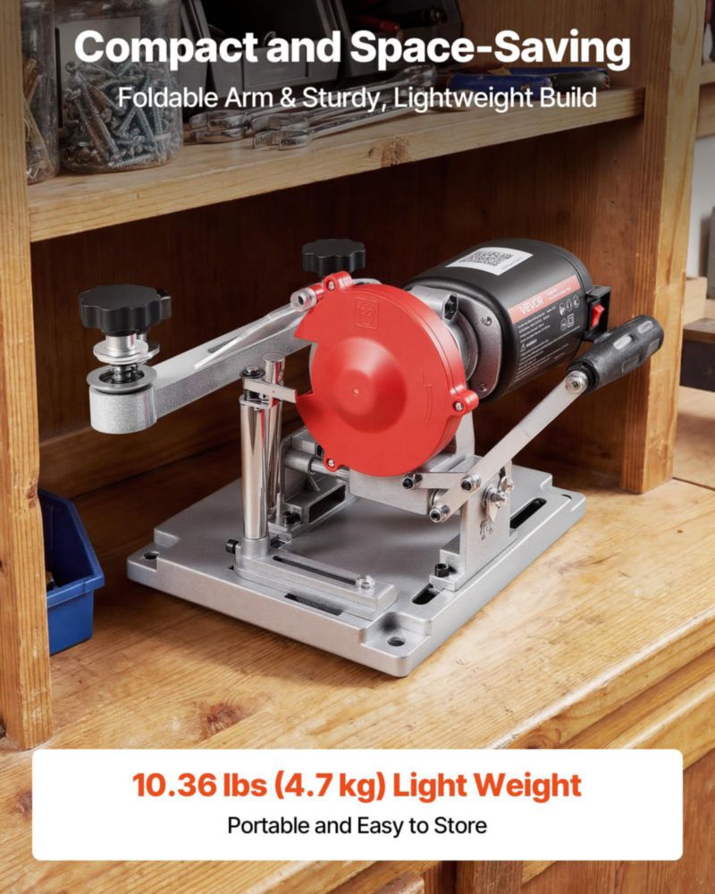 Afilador de discos de sierra circular VEVOR 140 W 3800 RPM 90‑400 mm