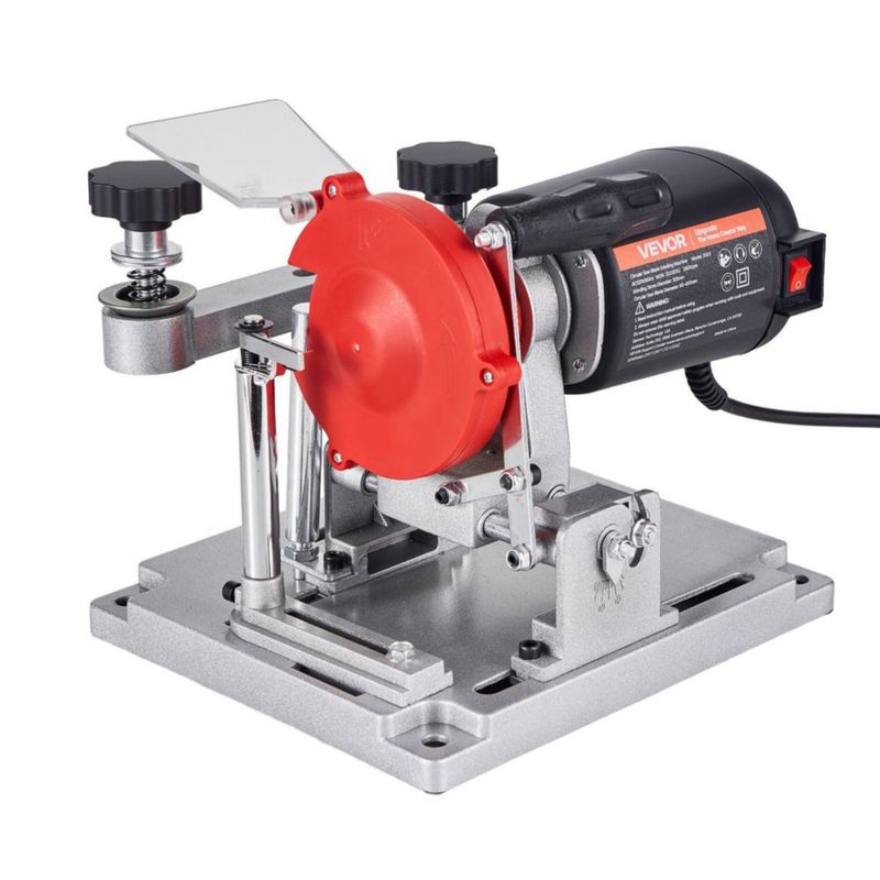 Afilador de discos de sierra circular VEVOR 140 W 3800 RPM 90‑400 mm