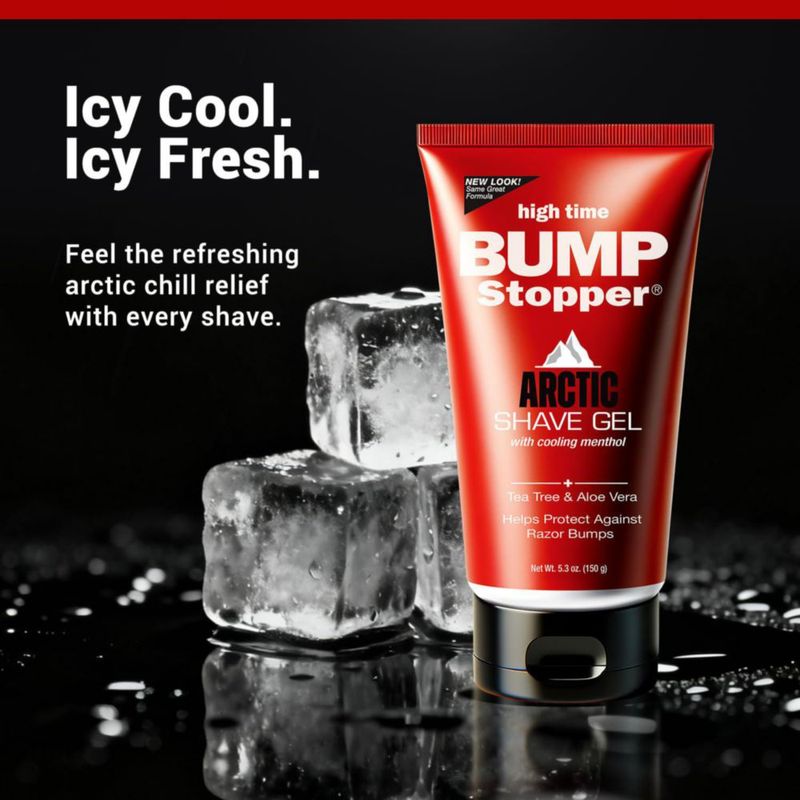 Gel de afeitado High Time Arctic 150 g para piel sensible