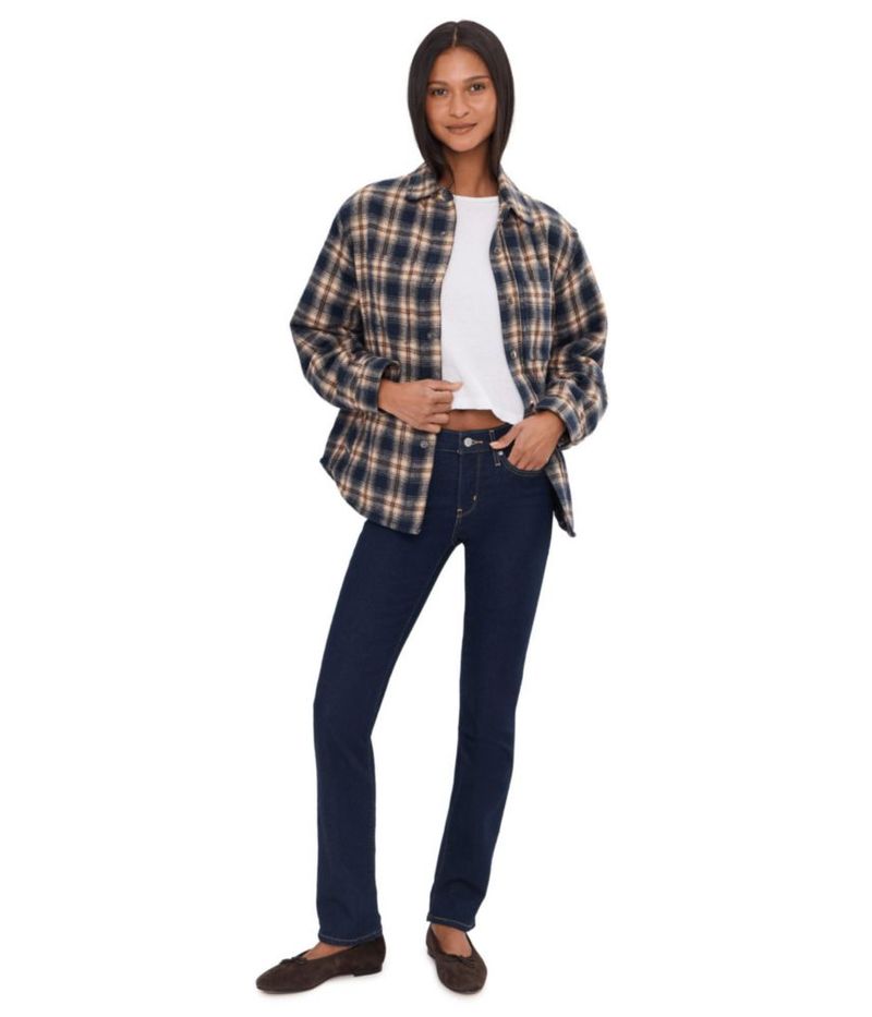 Levi's Jeans 314 Shaping Straight 31 Mujer - Índigo Oscuro