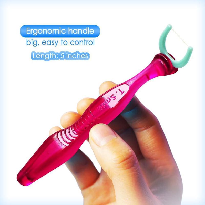 Limpiador Dental T.Smile Mango de 13 cm + 100 Recambios