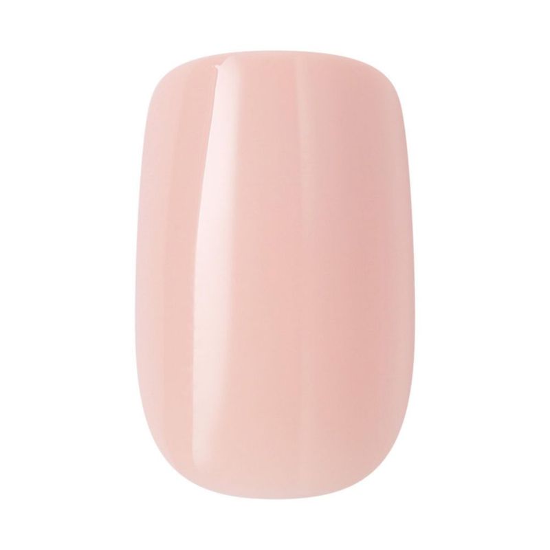 Uñas Postizas KISS Rosa Cortas Squoval - Pack de 32