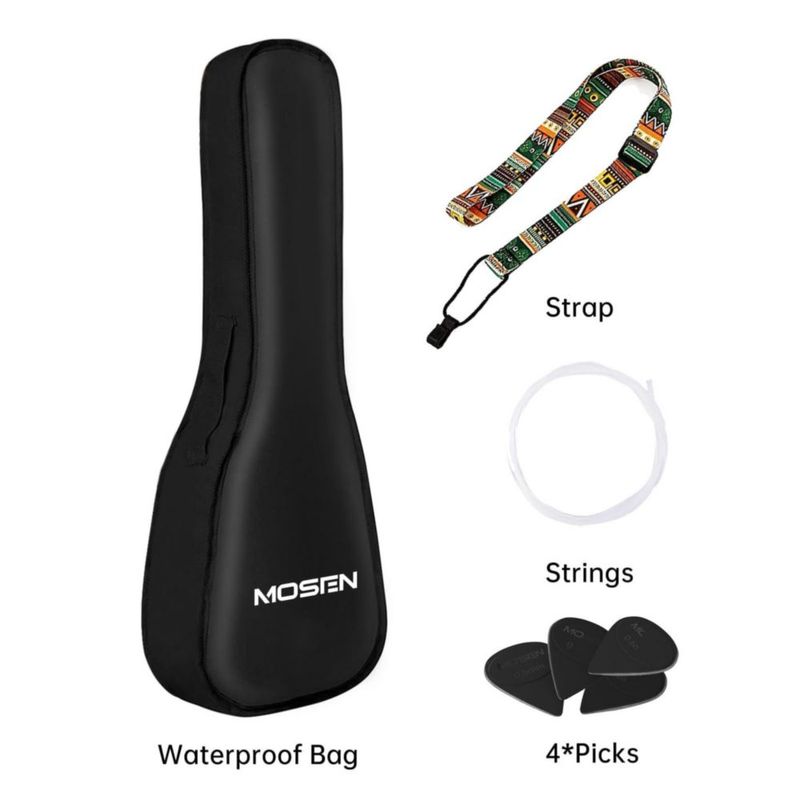 Ukulele MOSEN MUSIC Kit de inicio para principiantes de 53 cm