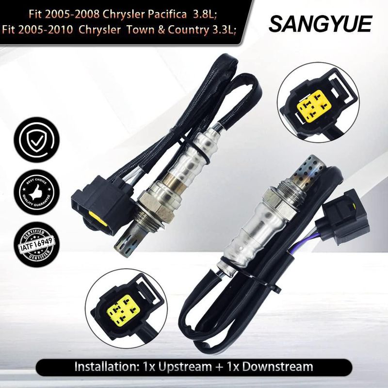 Sensor de oxígeno Sangyue para Chrysler/Dodge 2005‑2010 3.3 L/3.8 L