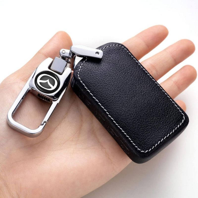 Llavero ZERAL Mazda Atenza estilo 4 botones C negro