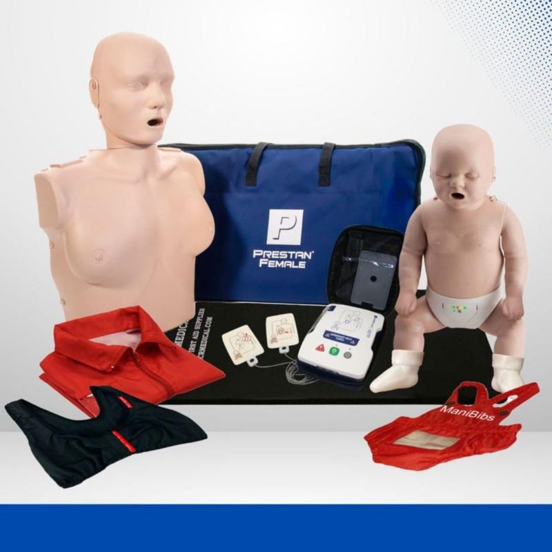 Kit de Maniquíes de RCP MCR Medical Adulto/Infante Tono Medio