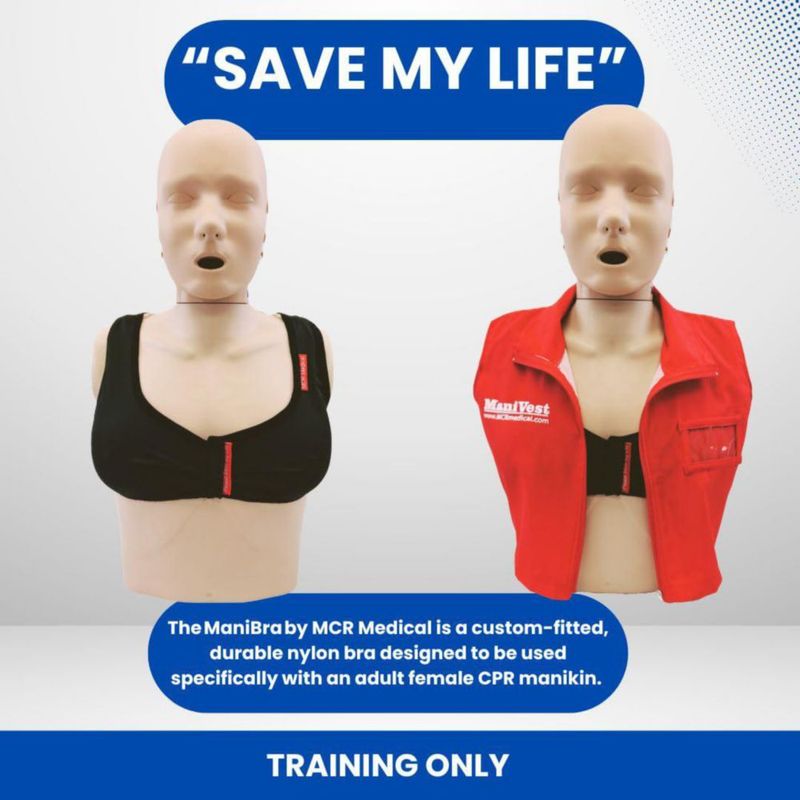 Kit de Maniquíes de RCP MCR Medical Adulto/Infante Tono Medio