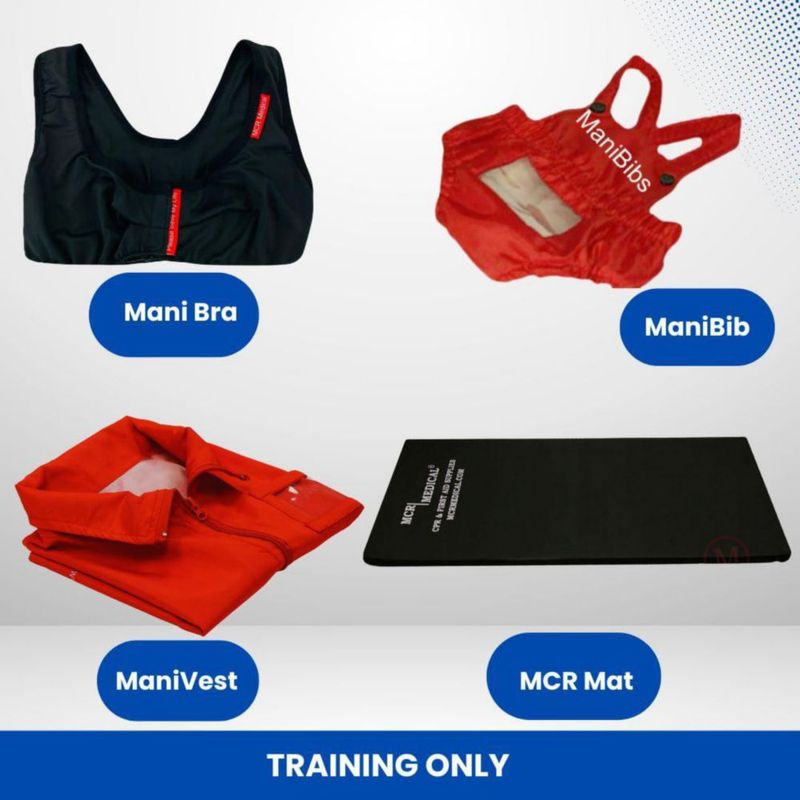 Kit de Maniquíes de RCP MCR Medical Adulto/Infante Tono Medio