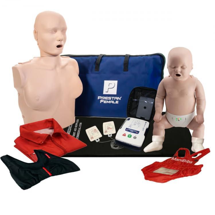 Kit de Maniquíes de RCP MCR Medical Adulto/Infante Tono Medio