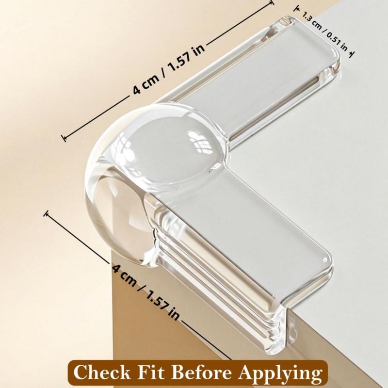 Protector de Esquinas PlusOxsteel 12 Unidades PVC Transparente