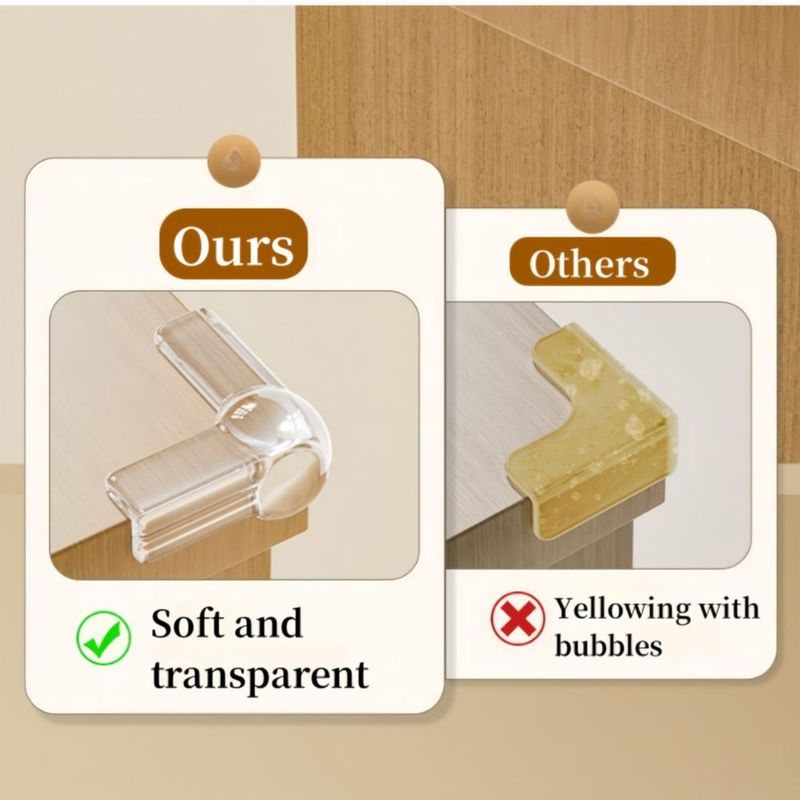 Protector de Esquinas PlusOxsteel 12 Unidades PVC Transparente