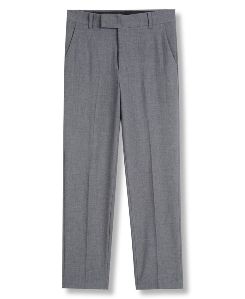Pantalones Calvin Klein para niño talla 5 gris jaspeado de pierna recta