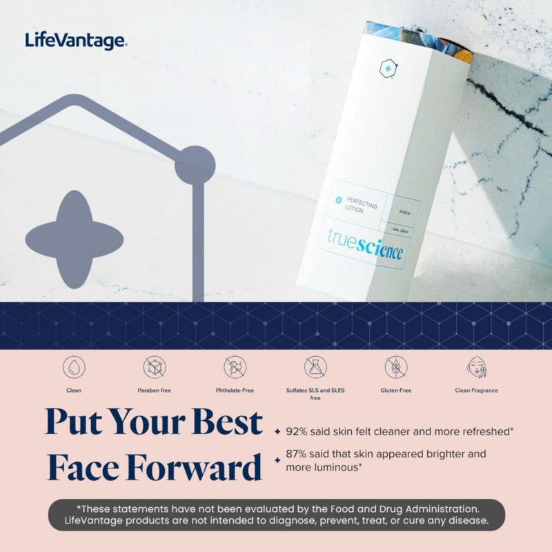 Loción Facial Revitalizante TrueScience de LifeVantage 100 ml
