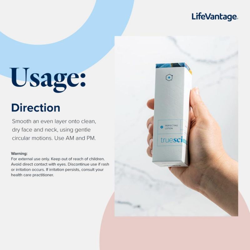 Loción Facial Revitalizante TrueScience de LifeVantage 100 ml