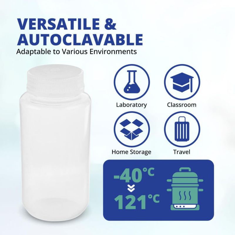Botella United Scientific 1000 ml de polipropileno – 1 unidad
