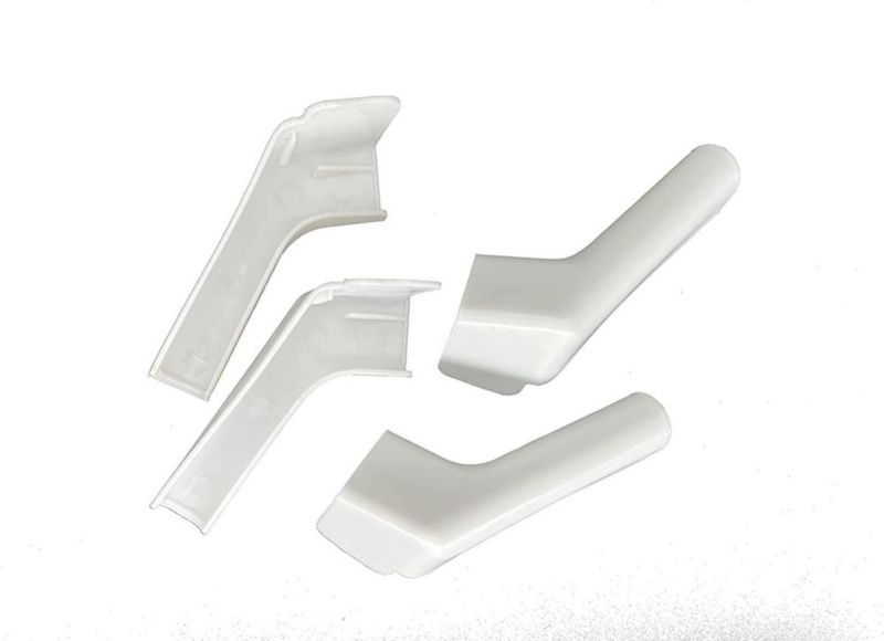 Desagües de Canalón para Autocaravana Zhiqinge Blanco - Pack de 4