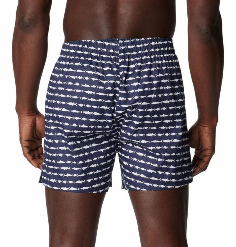 Calzoncillos boxer Columbia azul marino/rojo Talla L - Pack de 3